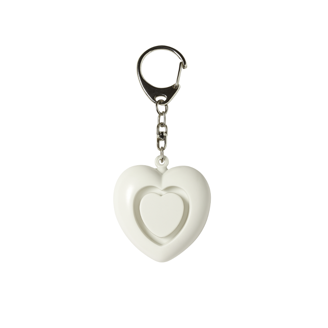 Mini Alarmă Breloc în formă de inimioară