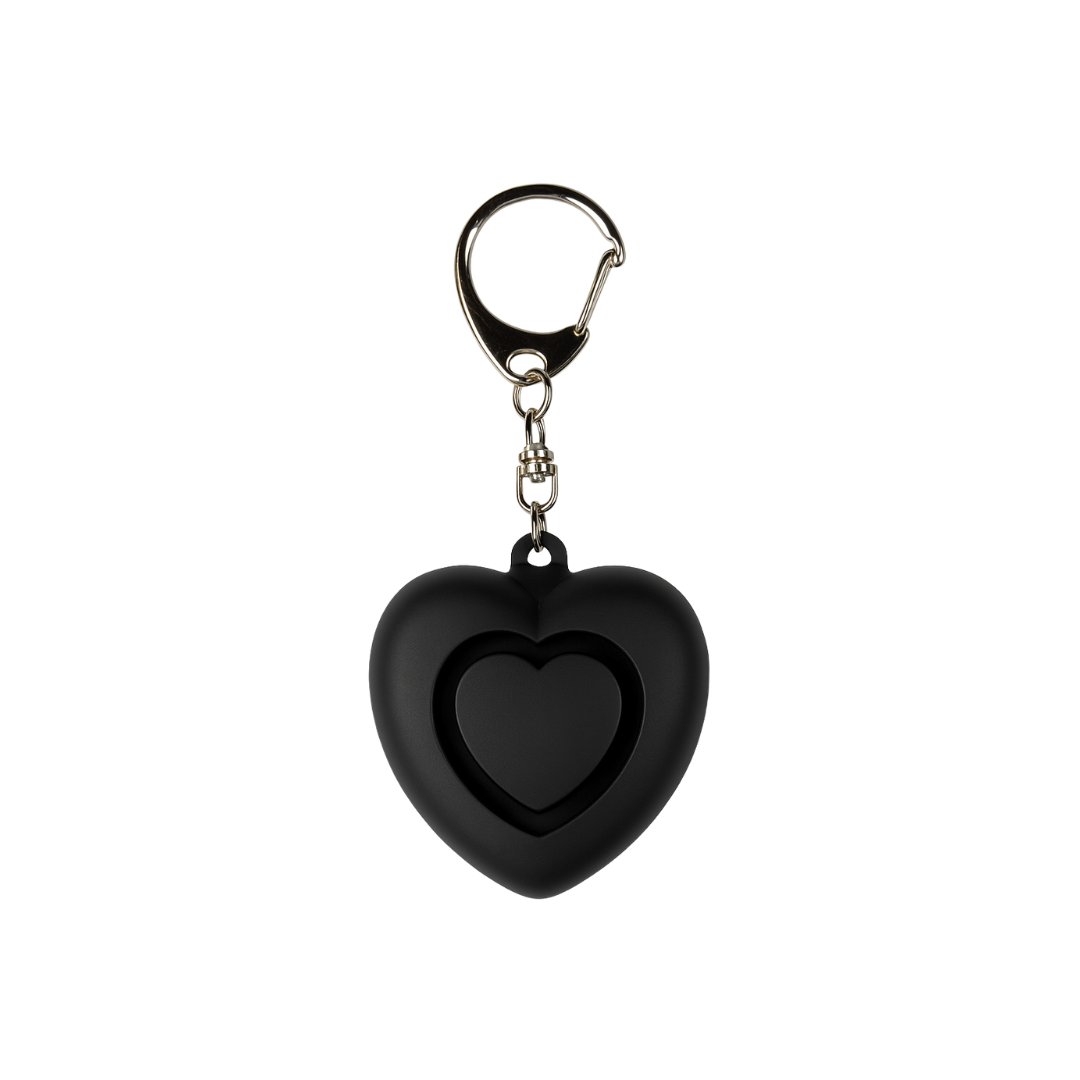 Mini Alarmă Breloc în formă de inimioară